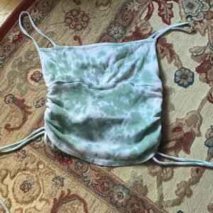 Zumiez tie dye crop top
